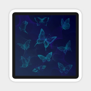 Butterflies in My Dreams Magnet