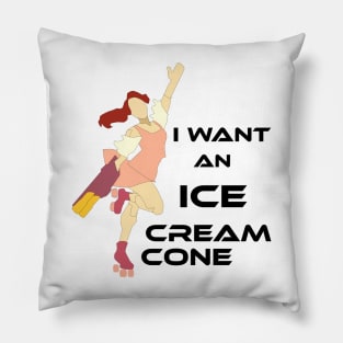 Sidney wants an ice cream cone Pillow