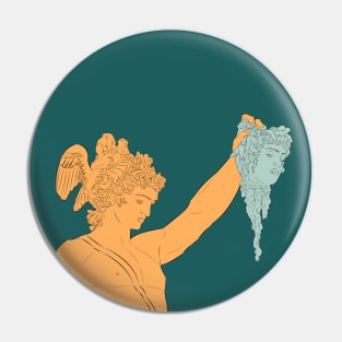 Perseus With The Head of Medusa Pin