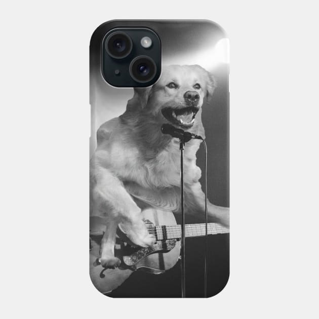 Golden Retriever Rocker Phone Case by Random Galaxy