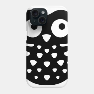 Black & White Owl Phone Case