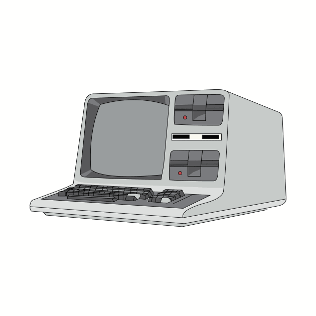 Retro Computer by Amygh