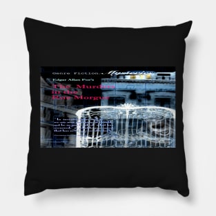 Murders in the Rue Morgue Genre Fiction Pillow