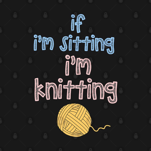 When I Sit I Crochet Strings I Crochet by EQDesigns