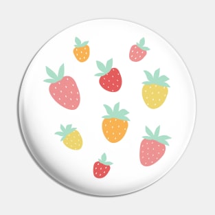 Strawberry Dot Pin