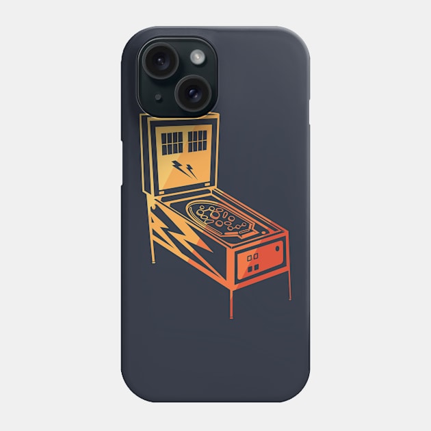 Vintage Pinball Machine Gifts Pinball Shirt Retro Arcade Phone Case by 14thFloorApparel