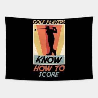 Golf Score Tapestry