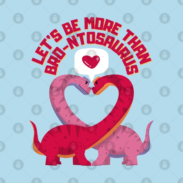 Brontosaurus valentines by GiveMeThatPencil