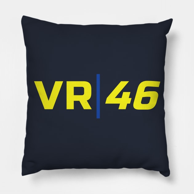 VR 46 Pillow by ezral