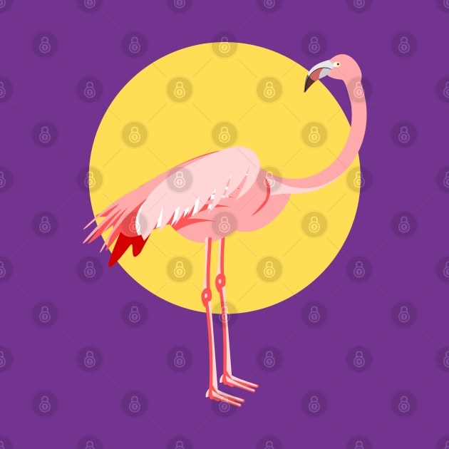 Pink Flamingo by mailboxdisco