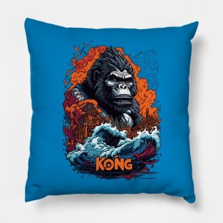 Skull Island King: Majestic Kong Pillow