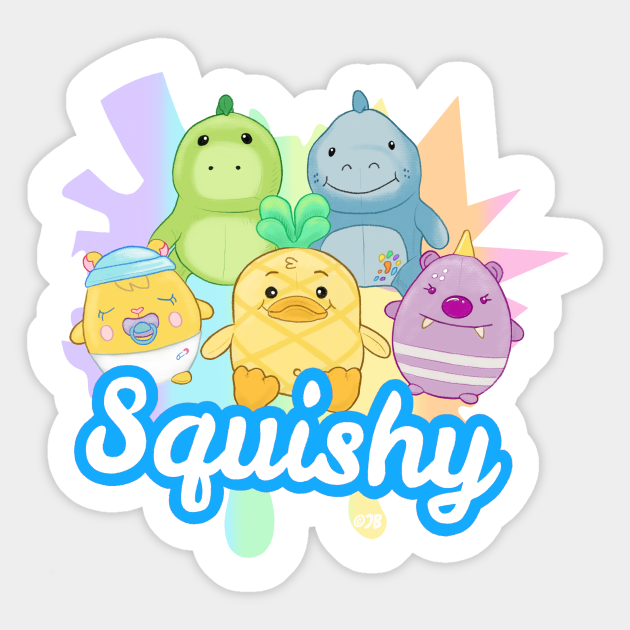 ME Squishies! - Moriah Elizabeth - Sticker | TeePublic