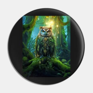 The Wise Owl Pin