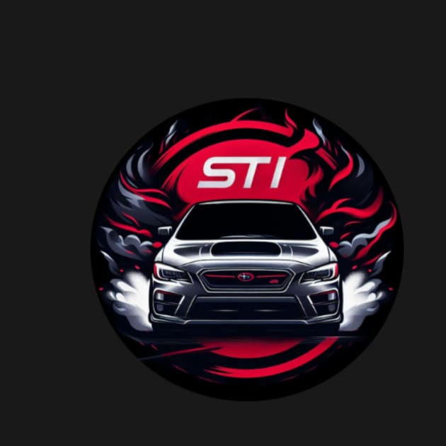 Subaru STI WRX Graphic by Venomshock