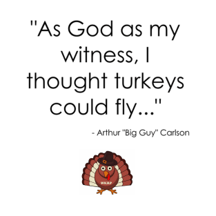 WKRP Thanksgiving Turkey Drop T-Shirt