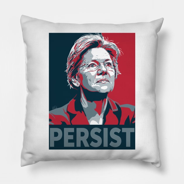 #Persist Pillow by Taellosse