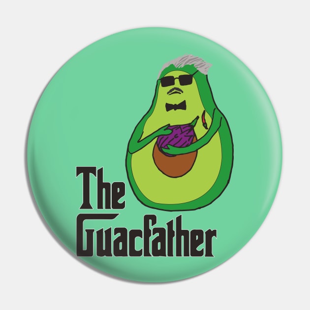 The Guacfather Pin by GalfiZsolt