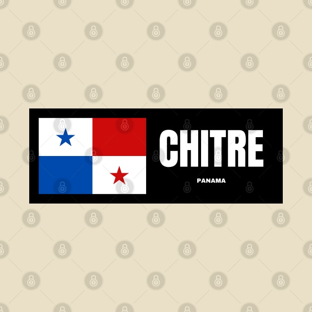 Chitre City with Panama Flag by aybe7elf