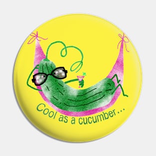 Cool As a Cucumber Pin