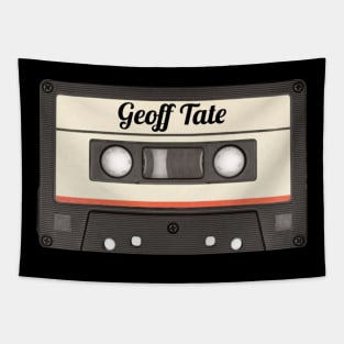 Geoff Tate / Cassette Tape Style Tapestry