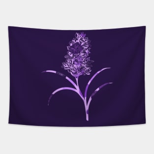 Purple People Eater Flower Tapestry