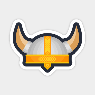 Viking Helmet Magnet