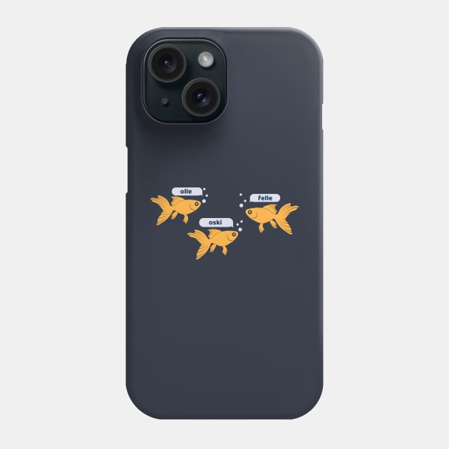 Young Royals Simon's fishes Olle Felle Oski Phone Case by nanaminhae