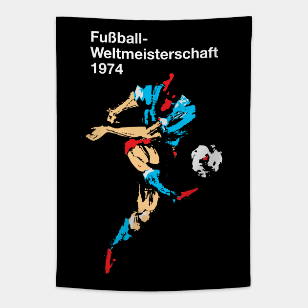 Fussballweltmeisterschaft! Tapestry by StripTees