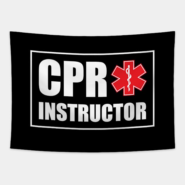 CPR Instructor design Tapestry by KuTees