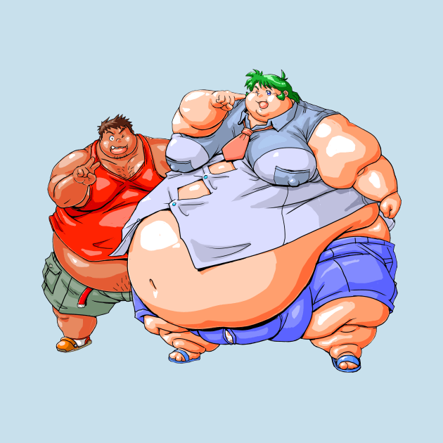 super chub and fat boy friend ver.2019 by kumapon