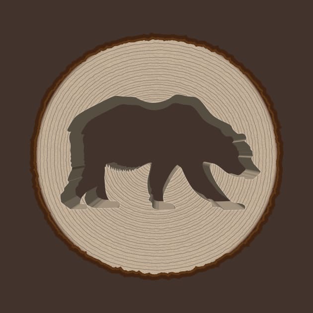 Wood Bear by RudDesigns