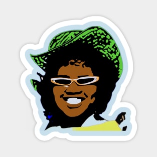 moms young pop art pic Magnet