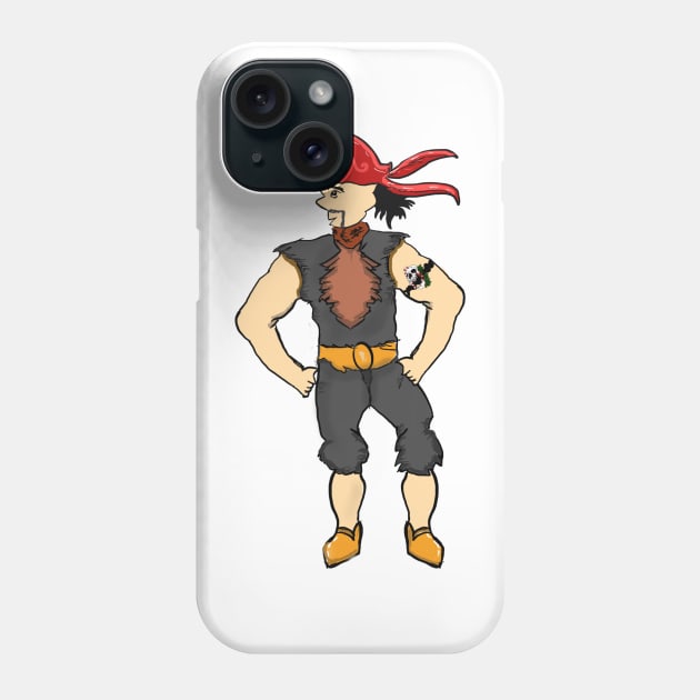 Pirate Phone Case by Joker & Angel