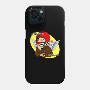 biker cherub Phone Case