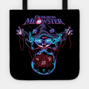 Dungeon Meowster - Funny RPG Cat Lover Tote