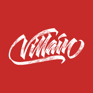 Villain White T-Shirt