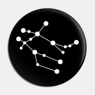 zodiac sign gemini constellation Pin