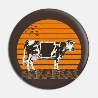 Arkansas Cow Pin