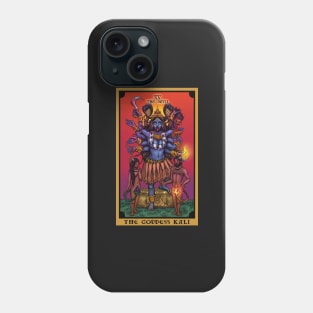 The Goddess Kali The Devil Tarot Card Phone Case