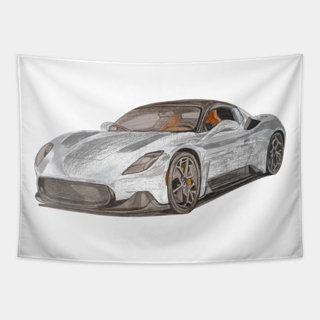 Car Tapestry by An.D.L.