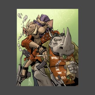 TMNT Bebop and Rocksteady T-Shirt