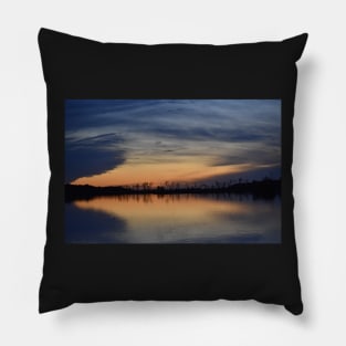 3/4/2020 Sunset at Point Lookout State Park Pillow