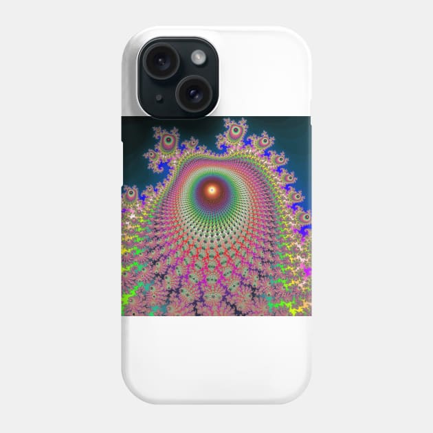 Psychedelic Mandelbrot Phone Case by goatpop123