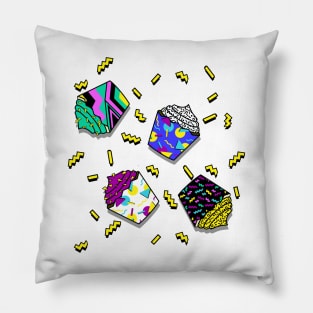 I love the eaties, 80s cupcakes Pillow