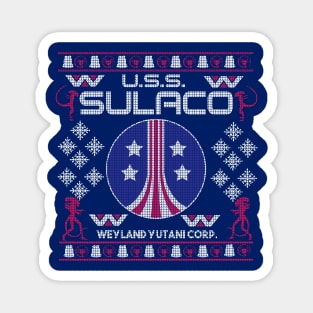 Sulaco Ugly Xmas Sweater Magnet