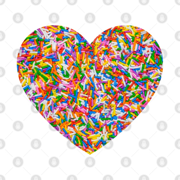 Colorful Sprinkles Heart by love-fi