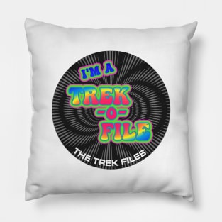 Groovy Trek-o-File Pillow