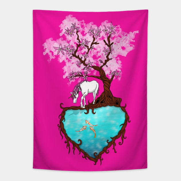 Last unicorn tapestry new arrivals