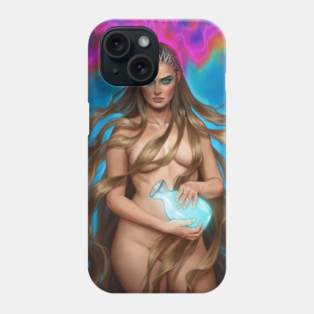 Aquarius Phone Case by fdasuarez