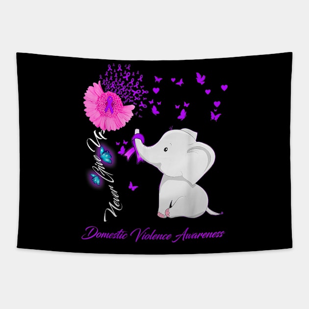 Domestic Violence Awareness Tapestry by sevalyilmazardal